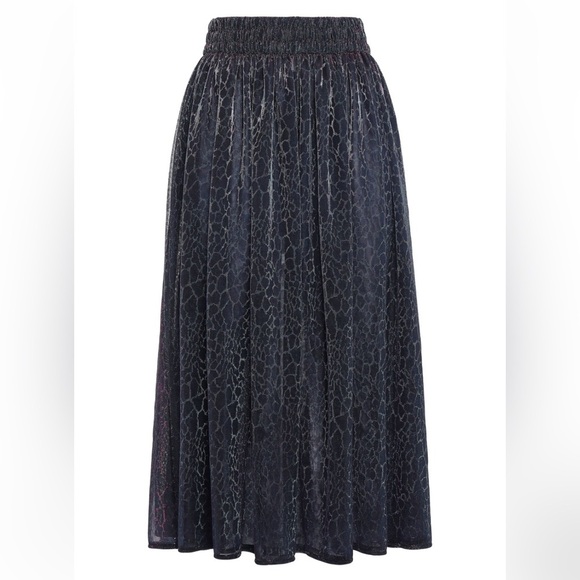 CHRISTOPHER KANE Iridescent leopard-print stretch-jersey midi skirt mesh $745 L - Picture 3 of 10